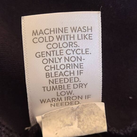 J Jill Womens Navy Blue Short Sleeve Button Front Dress Size Small - Picture 8 of 11